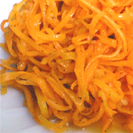 Салат из моркови и бананов