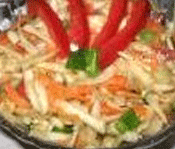 Салат из моркови и корня сельдерея
