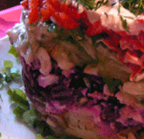 Салат с корейской морковкой