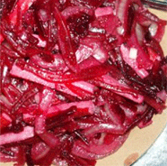 Свекла с яблоками